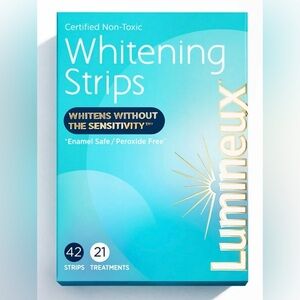 🆕Lumineux Whitening Strips 42/21 Treatments